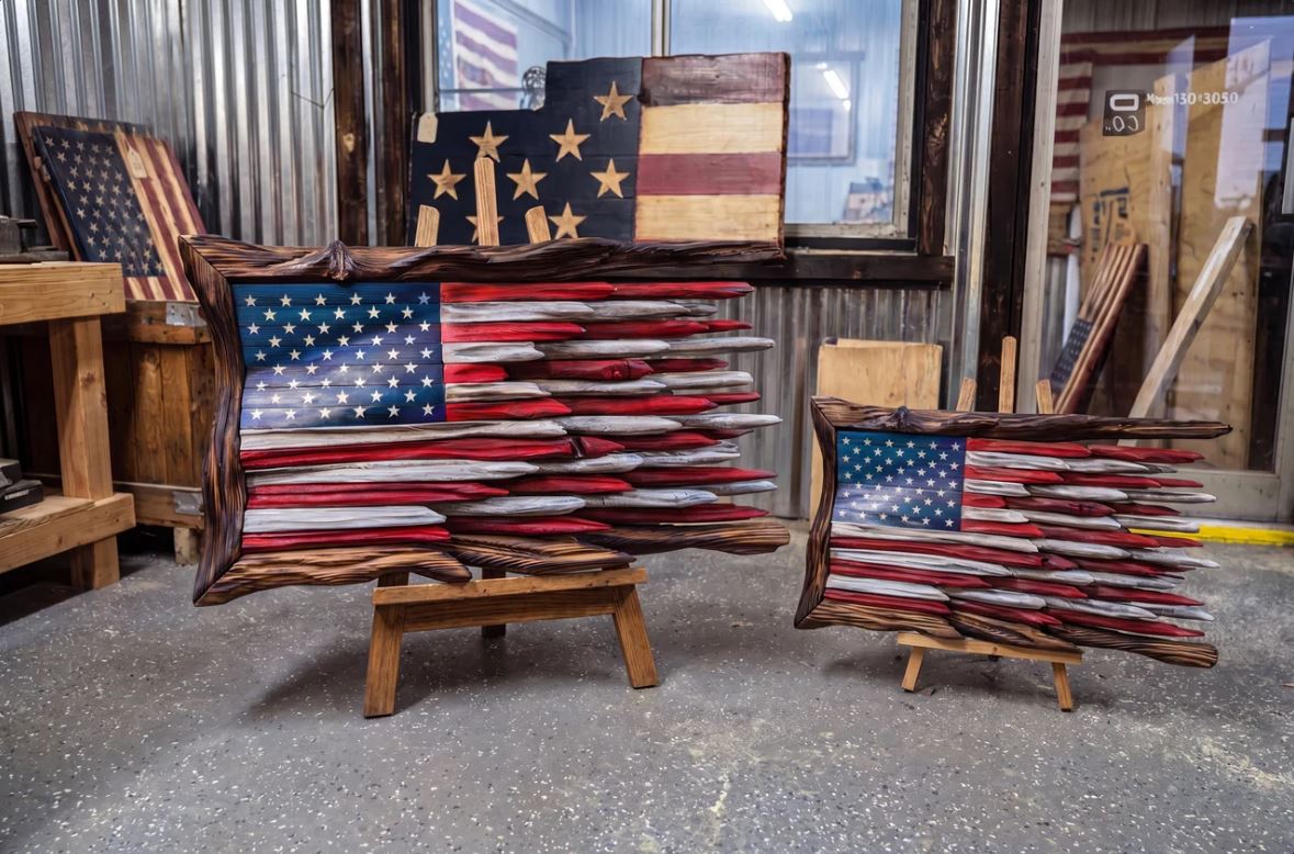 The Original Hand-Crafted TrueVetFlag™